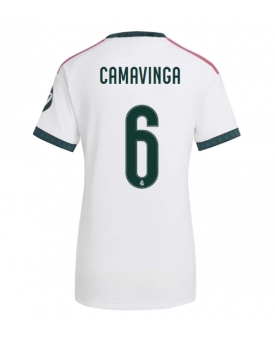 Billige Fotballdrakt Real Madrid Eduardo Camavinga #6 Replika Hjemmedrakt Dame 2026-27 Kortermet Billige Fotballdrakt Real Madrid Eduardo Camavinga #6 Replika Hjemmedrakt Dame 2026-27 Kortermet